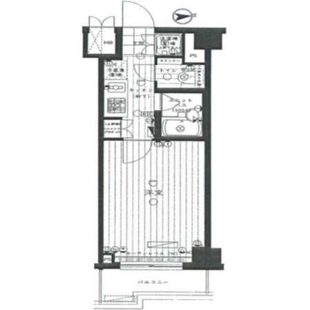 江戸川橋駅 徒歩7分 7階の物件間取画像